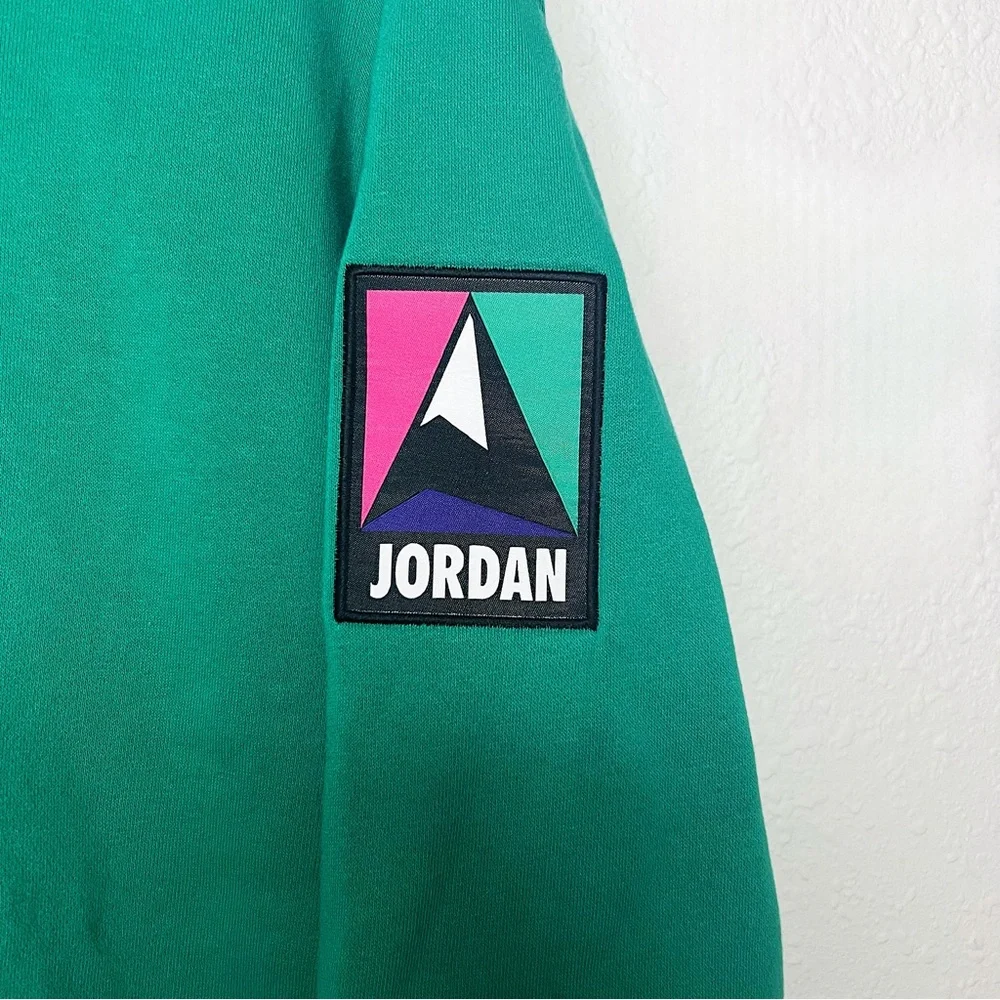 (Sold) Jordan Nike Mountainside Hoodie Green Graphic Pullover Oversized Grailed - Picture 5 of 9